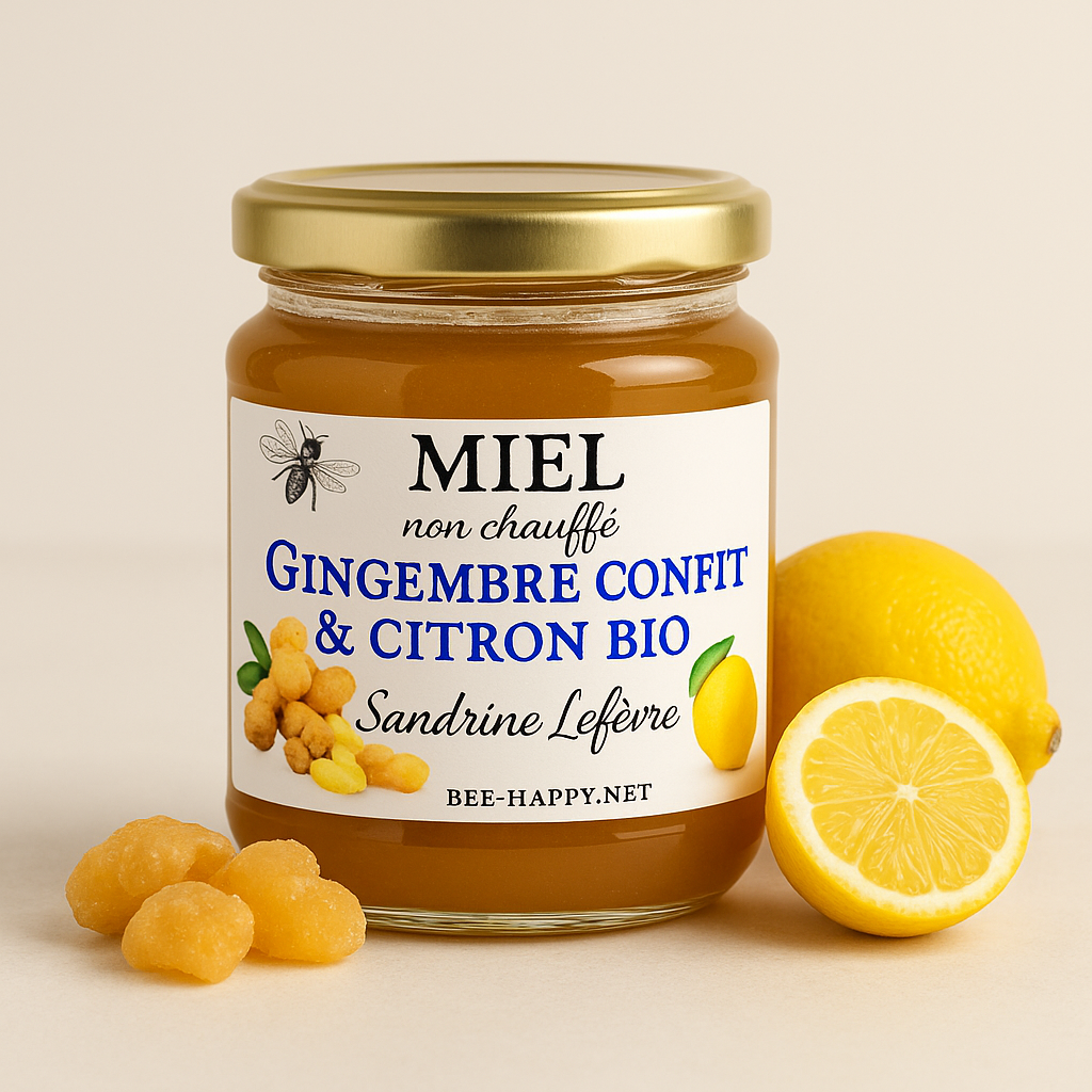 Miel & Gingembre confit et citron